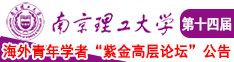 A艹女日B大屁股南京理工大学第十四届海外青年学者紫金论坛诚邀海内外英才！